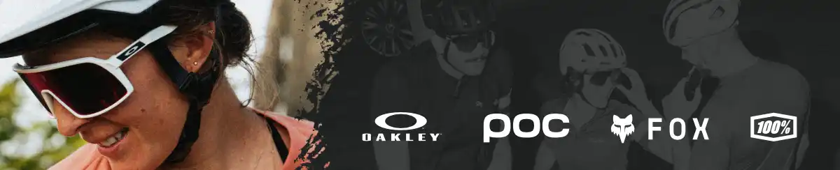 Cyklistické okuliare POC, Oakley, FOX, 100%